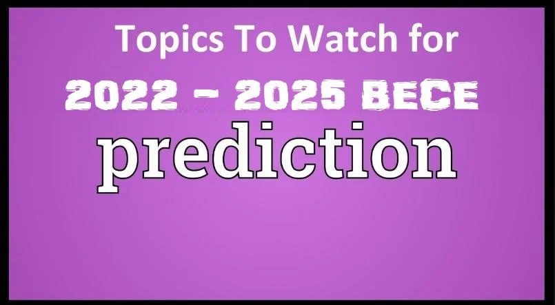 WASSCE 2023 Predicted Topics To Watch For All Subjects