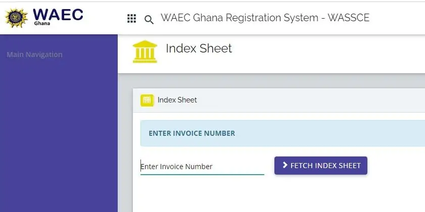 2023 WASSCE (NovDec) Index Numbers for Private Candidates Out