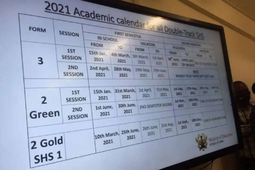 2023/24 SHS calendar difficult to understand