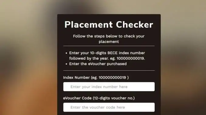 Sad observations on SHS placement site when using the vouchers 2023 School Placement Checker Released 2023 School Placement: