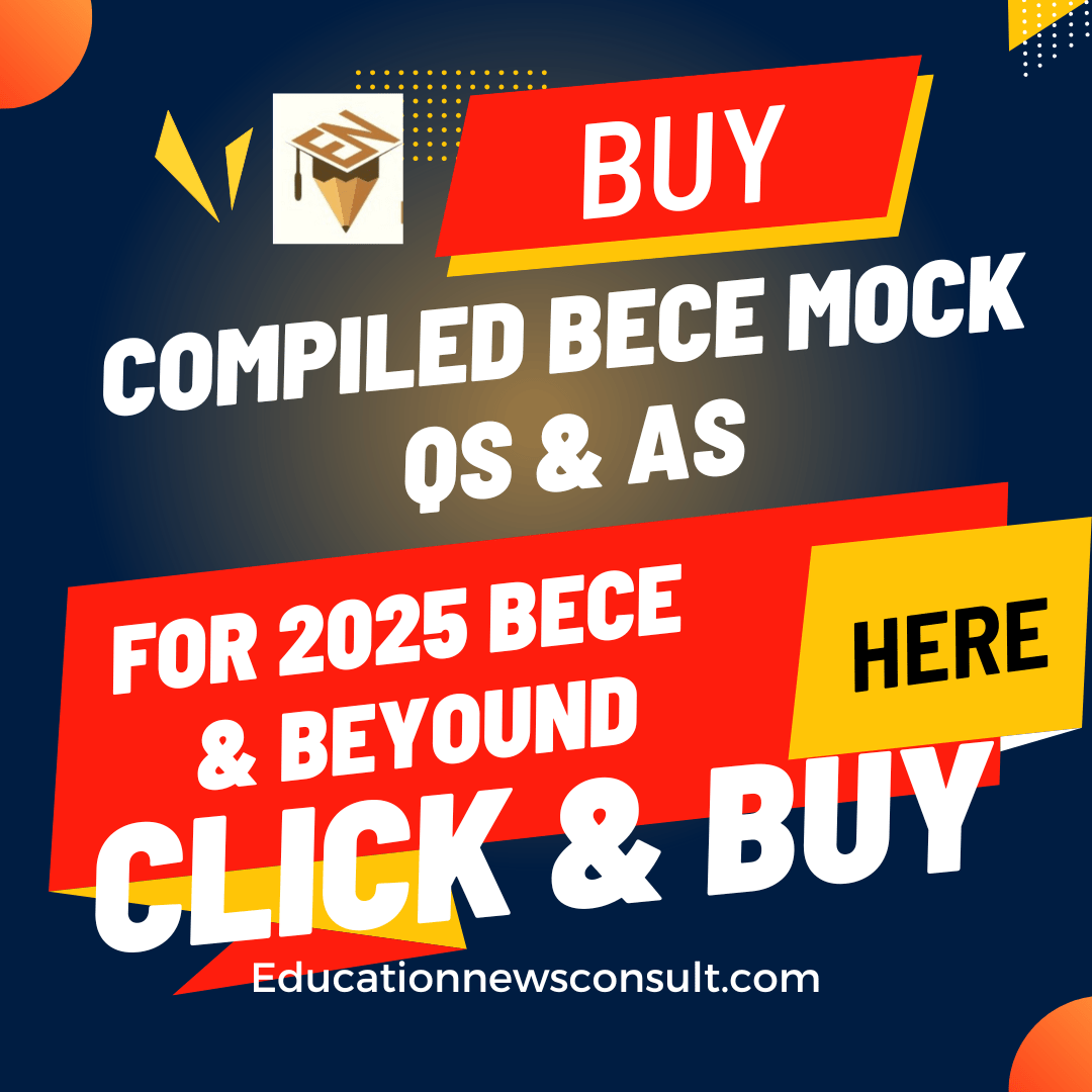 BECE Mock Questions for 2025 BECE